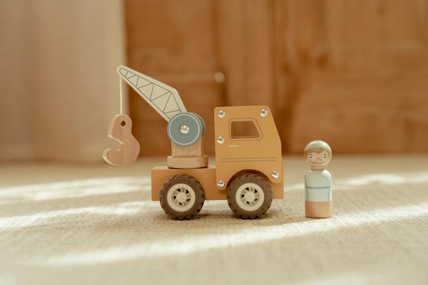 Little Dutch Drveno vozilo sa dizalicom - Slika 4