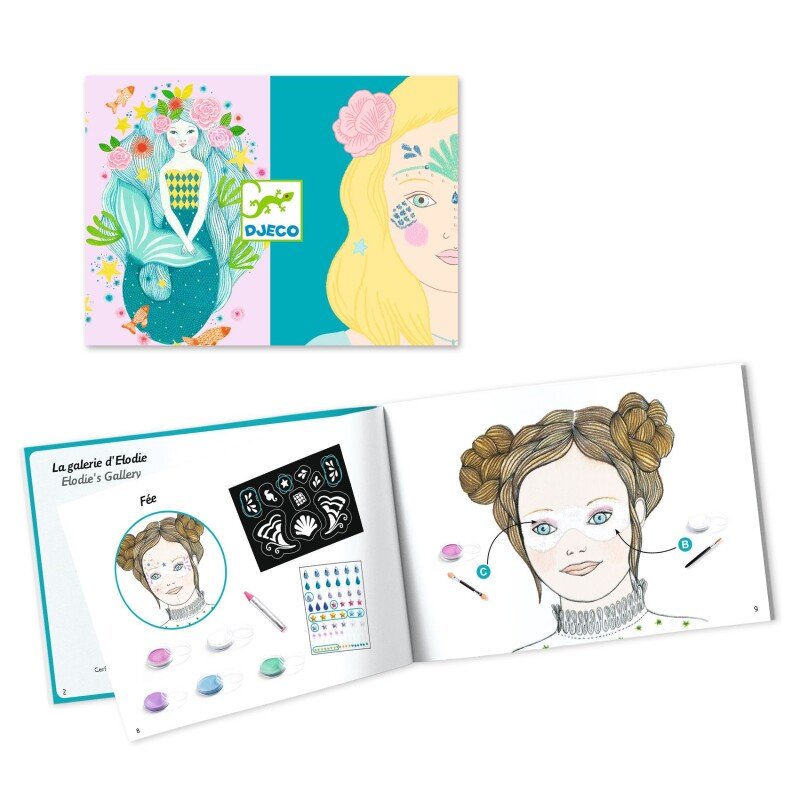 Dječije boje za lice - Paleta boja Sirena - Slika 6