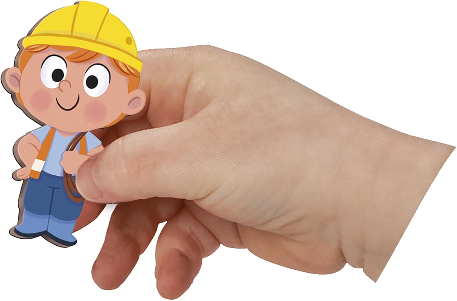 Janod magnetna knjiga sa pričom - Gradilište - Slika 6