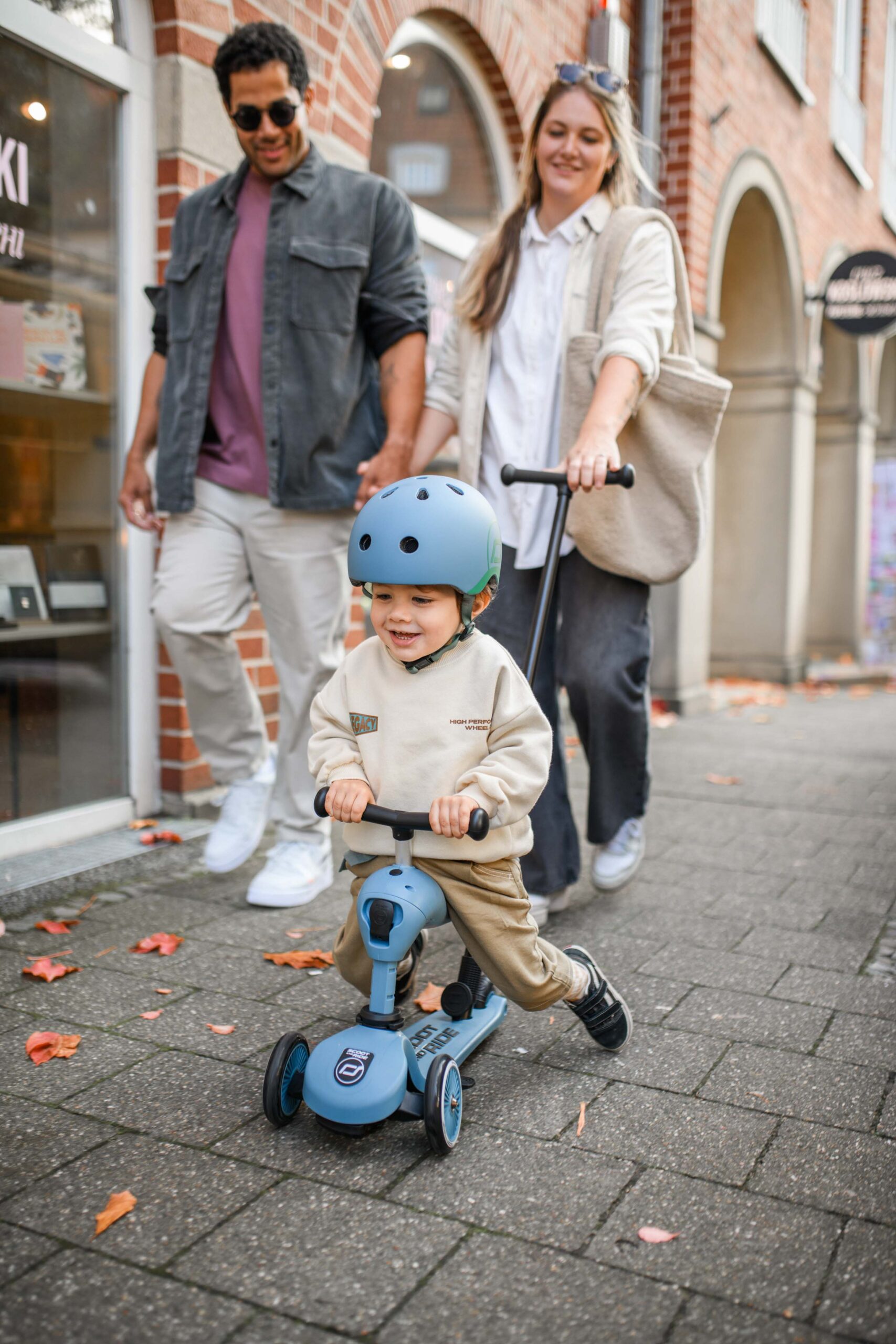 Scoot and Ride HWK1 Push and Go Trotinet i guralica - Steel - Slika 12