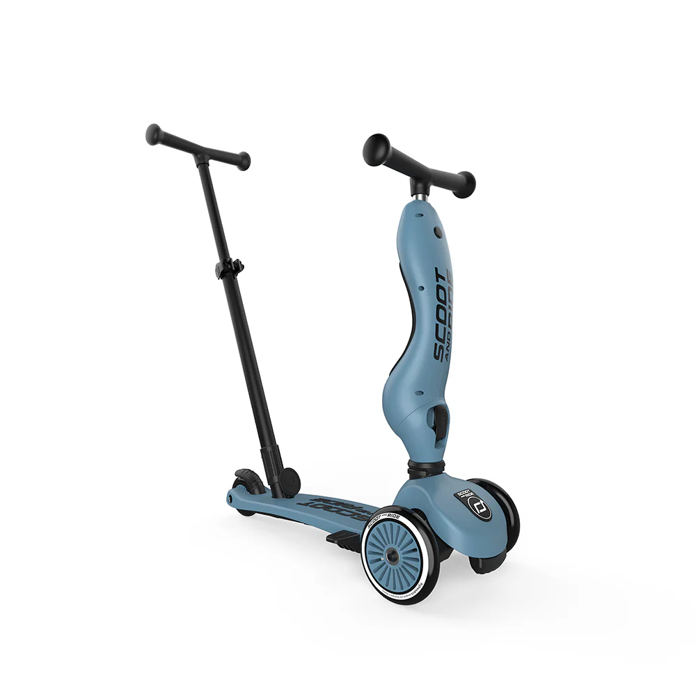 Scoot and Ride HWK1 Push and Go Trotinet i guralica - Steel - Slika 6