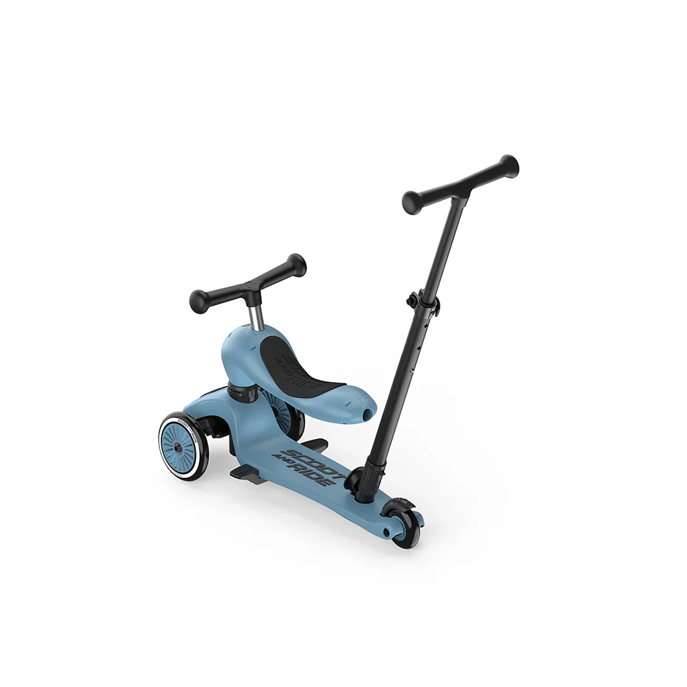 Scoot and Ride HWK1 Push and Go Trotinet i guralica - Steel - Slika 8