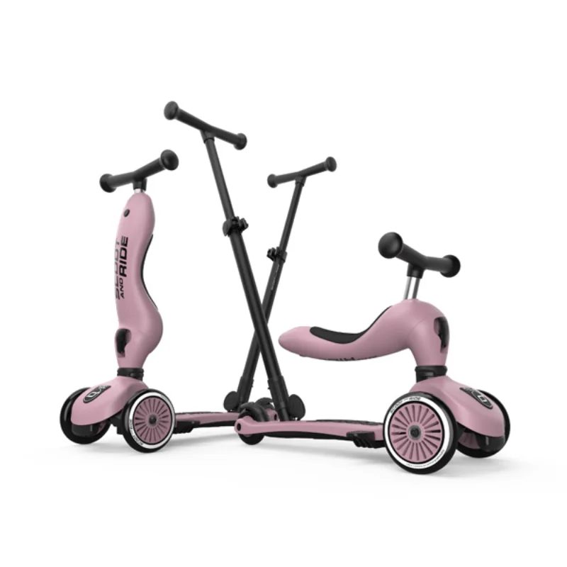Scoot and Ride HWK1 Push and Go Trotinet i guralica - Wildberry - Slika 3