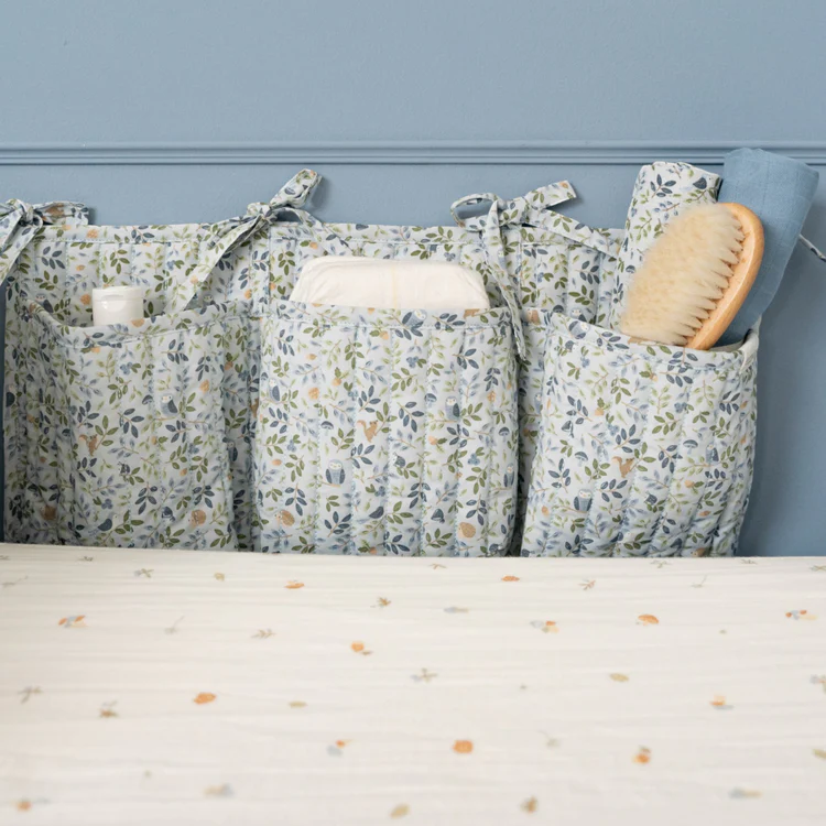 Little Dutch Tetra pelene 70x70 - Forest Adventure & Denim Blue - Slika 3
