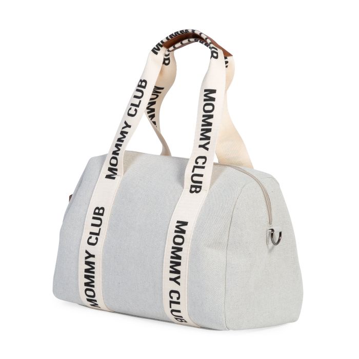 Torba za mame - Mommy Club Signature Canvas Off White - Slika 2