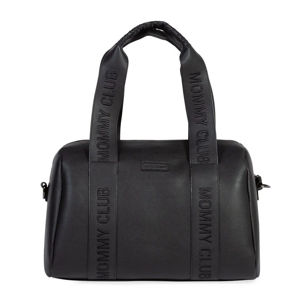 Torba za mame - Mommy Club Signature vegan Black