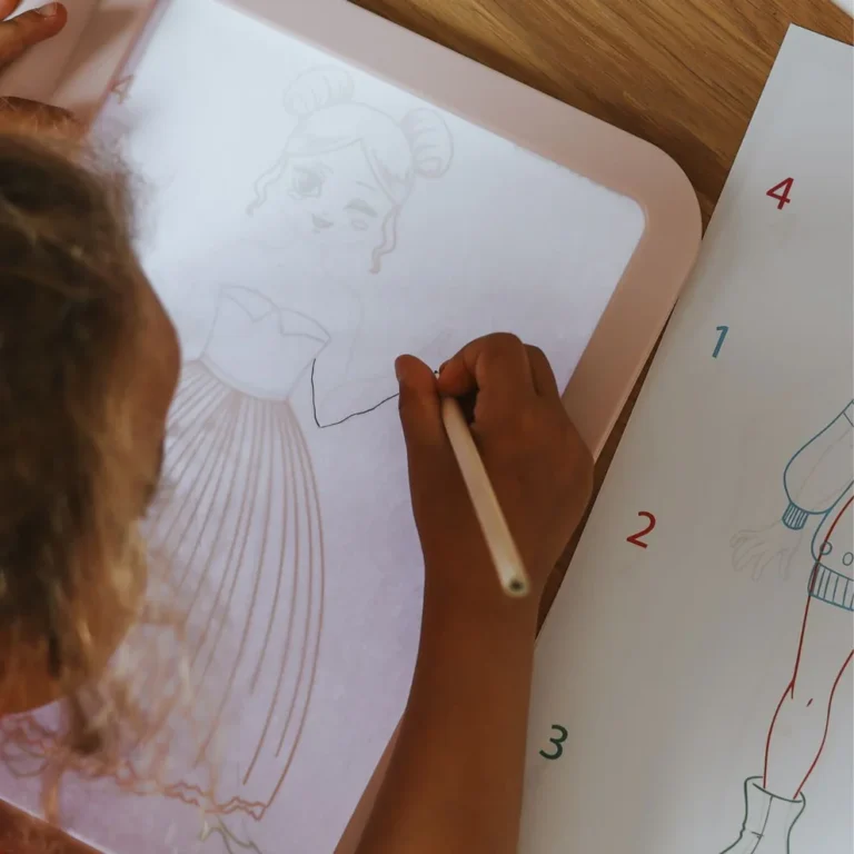 Kidywolf Kidydraw svijetleća tabla za crtanje - Pink - Slika 10
