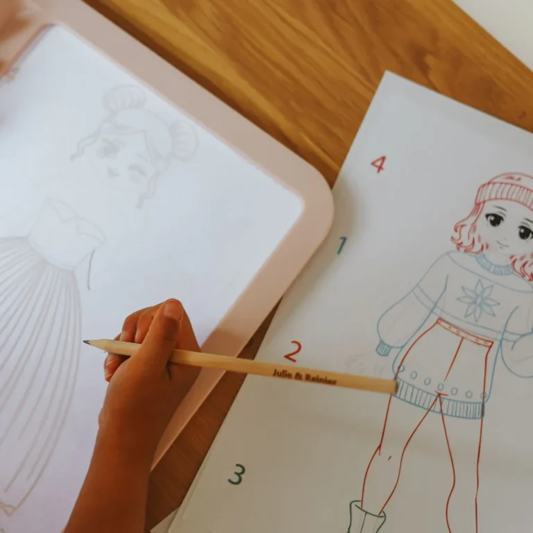 Kidywolf Kidydraw svijetleća tabla za crtanje - Pink - Slika 11