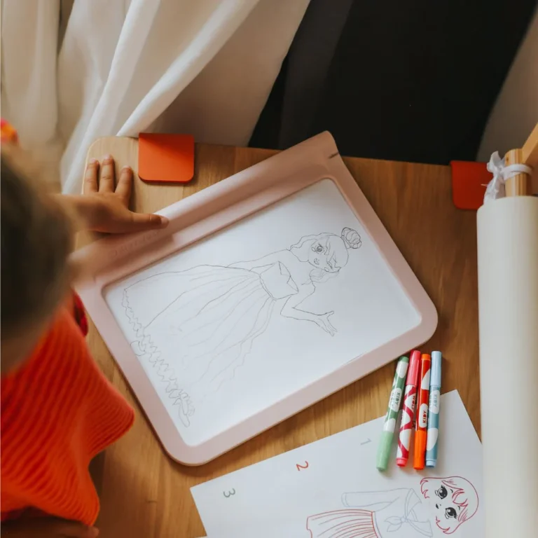 Kidywolf Kidydraw svijetleća tabla za crtanje - Pink - Slika 12