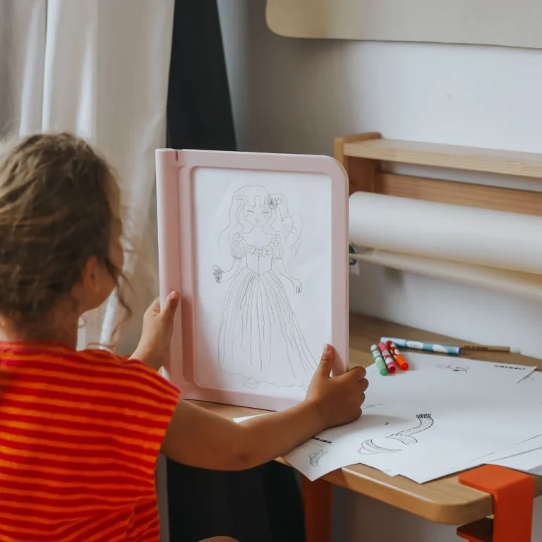 Kidywolf Kidydraw svijetleća tabla za crtanje - Pink - Slika 8