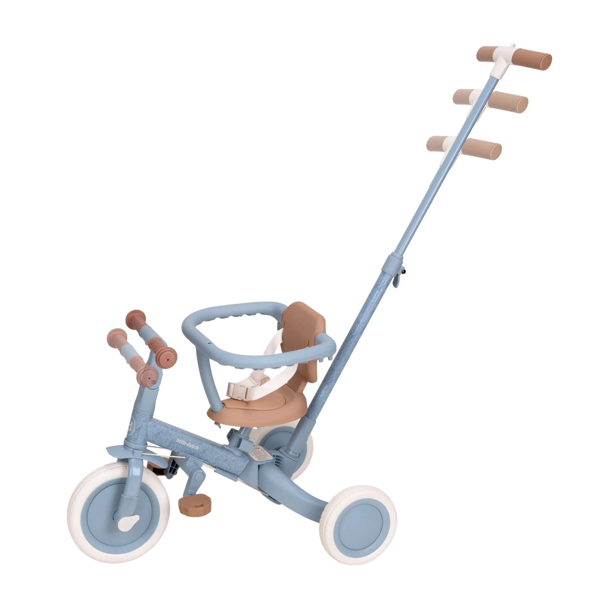 Little Dutch Tricikl 4u1 Safari Dreams - Blue - Slika 3