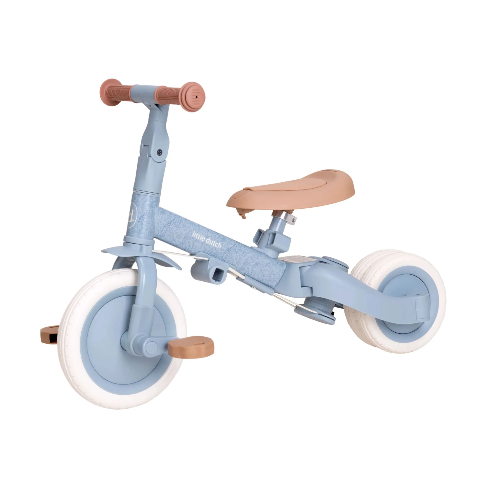 Little Dutch Tricikl 4u1 Safari Dreams - Blue - Slika 7
