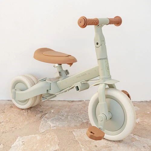 Little Dutch Tricikl 4u1 - Green - Slika 15