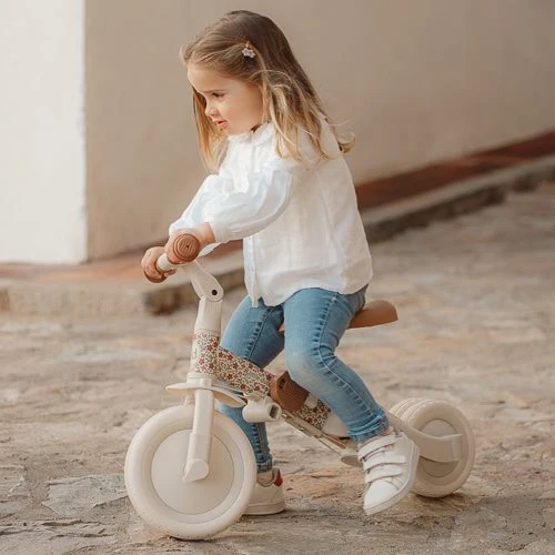 Little Dutch Tricikl 4u1 Sunny Flower - Off White - Slika 2