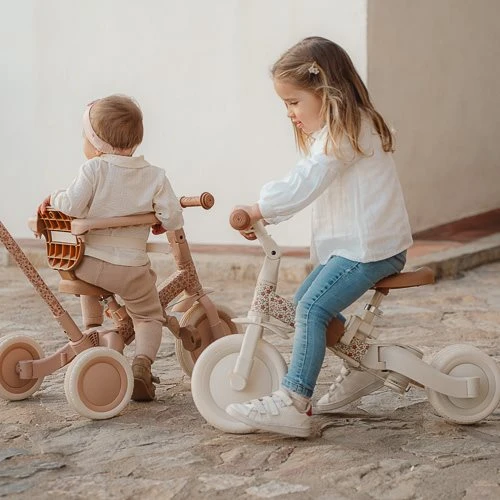 Little Dutch Tricikl 4u1 Sunny Flower - Off White - Slika 18