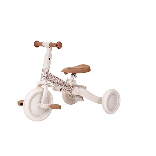 Little Dutch Tricikl 4u1 Sunny Flower - Off White - Slika 3