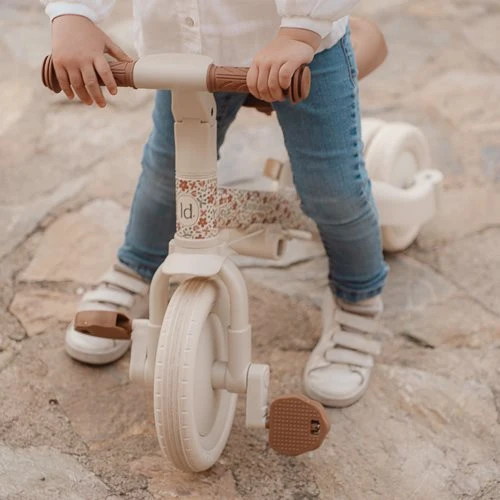 Little Dutch Tricikl 4u1 Sunny Flower - Off White - Slika 6