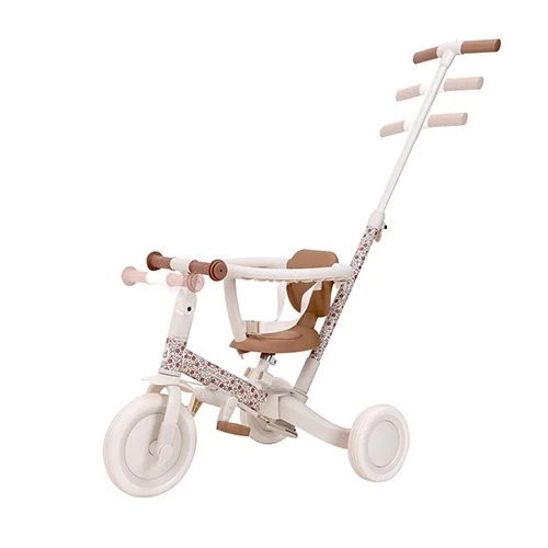 Little Dutch Tricikl 4u1 Sunny Flower - Off White - Slika 9