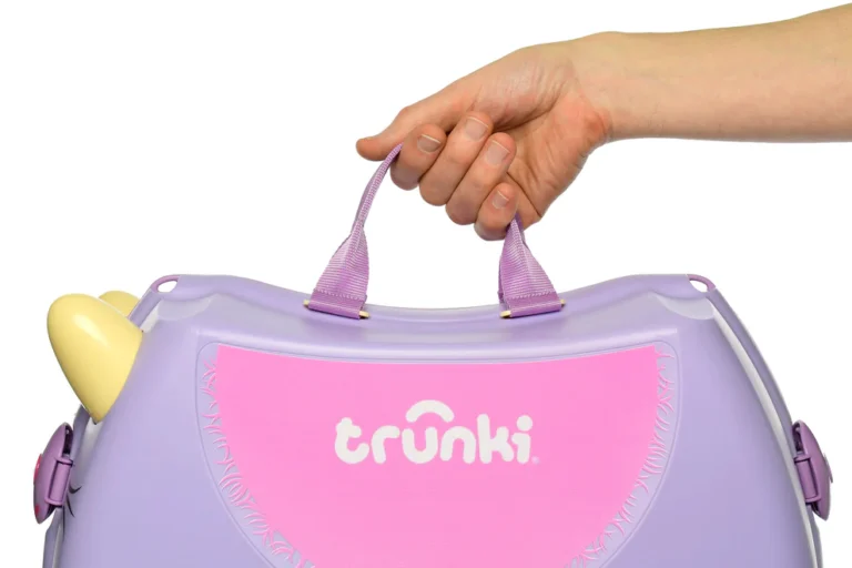 Trunki kofer za djecu Glide - mačka Cassie Lilac - Slika 10