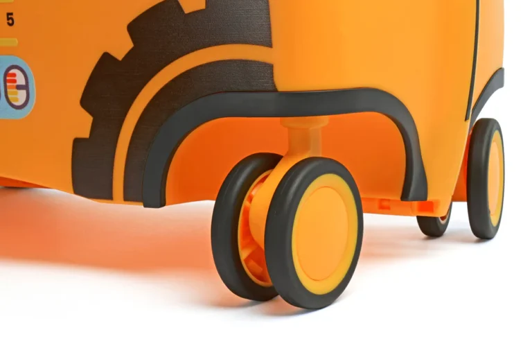 Trunki kofer za djecu Glide - bager Doug Yellow - Slika 4