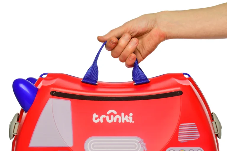 Trunki kofer za djecu Glide - vatrogasno vozilo Frank Red - Slika 11