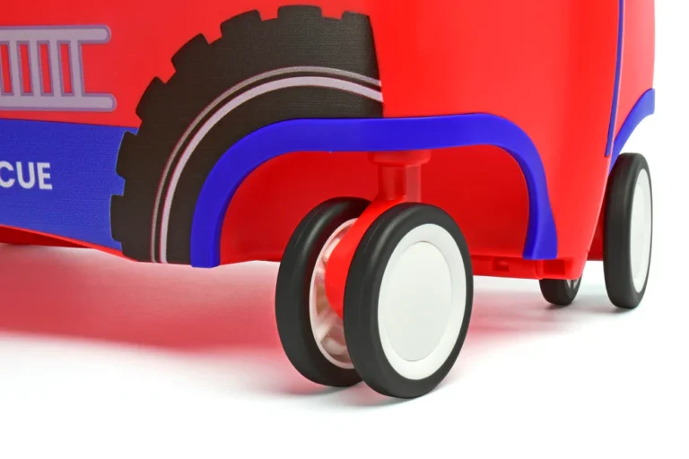 Trunki kofer za djecu Glide - vatrogasno vozilo Frank Red - Slika 4