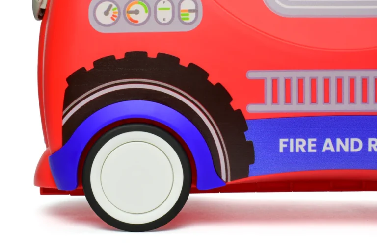 Trunki kofer za djecu Glide - vatrogasno vozilo Frank Red - Slika 5