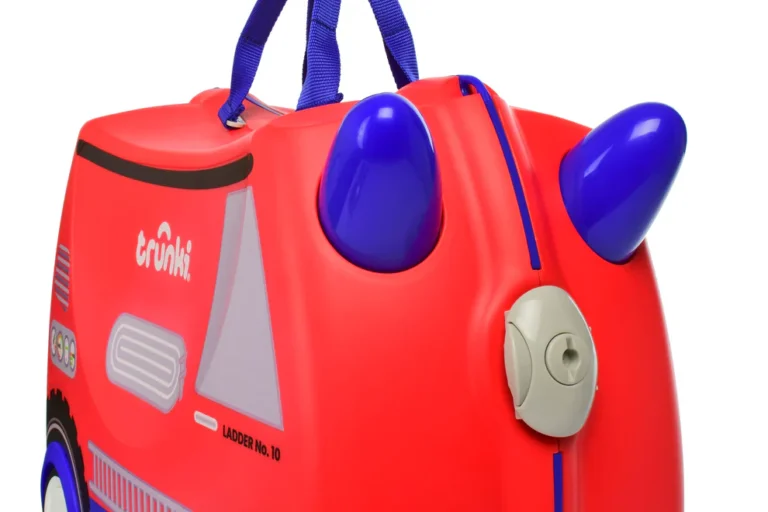 Trunki kofer za djecu Glide - vatrogasno vozilo Frank Red - Slika 7