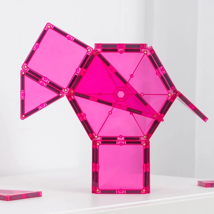 Charity set Pink Connetix Tiles - 20 dijelova - Slika 3