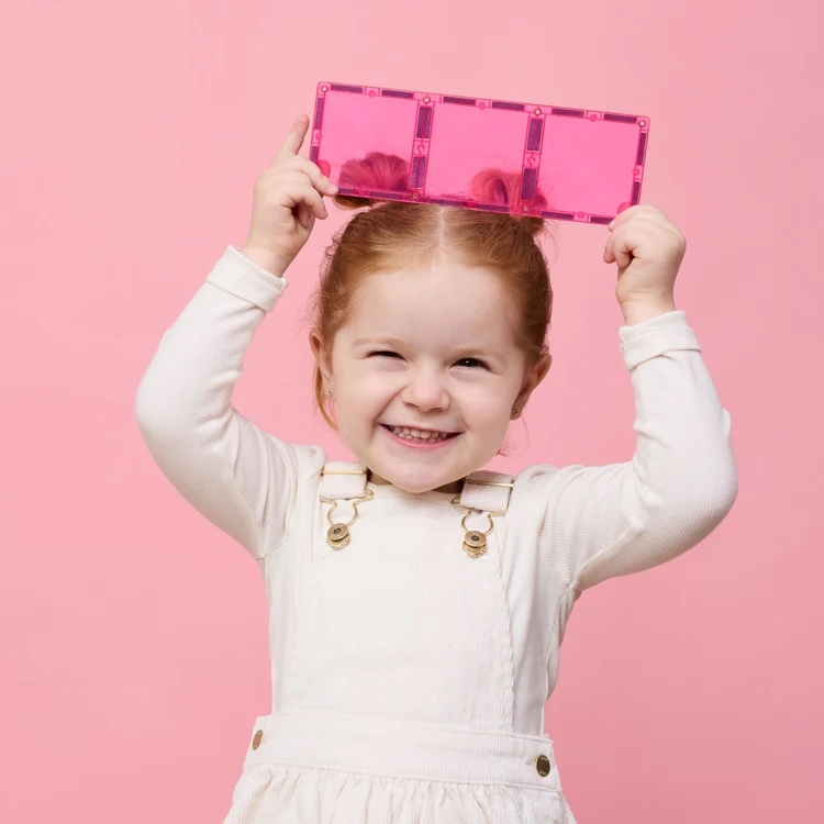 Charity set Pink Connetix Tiles - 20 dijelova - Slika 6