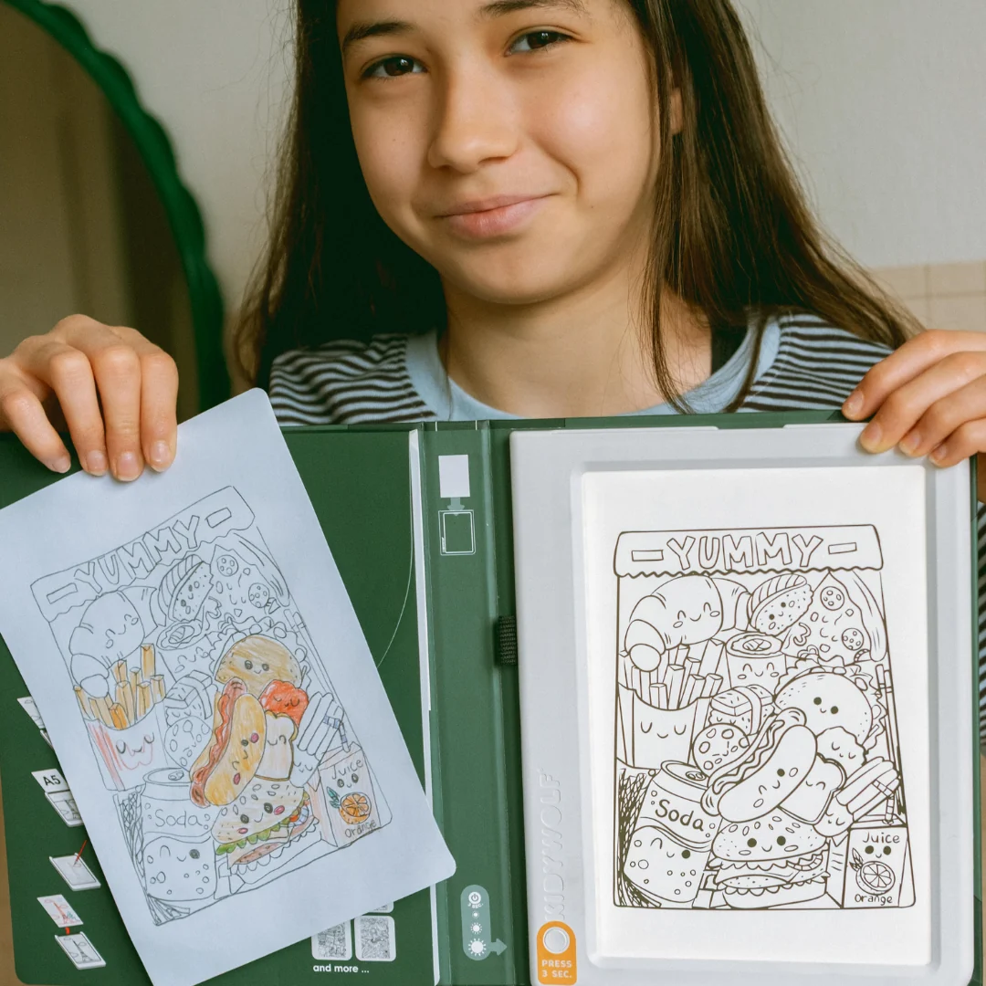 Kidywolf Kidydraw svijetleća tabla za crtanje Meli-melo - Slika 5