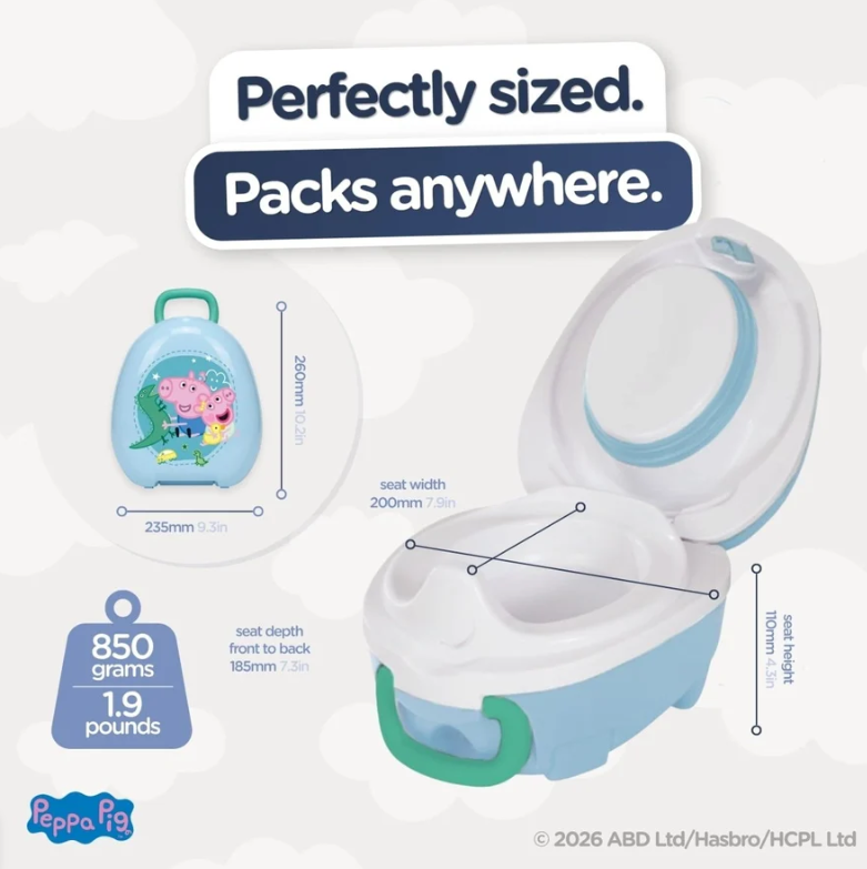 My Carry Potty Prenosna tuta George Pig - Slika 2