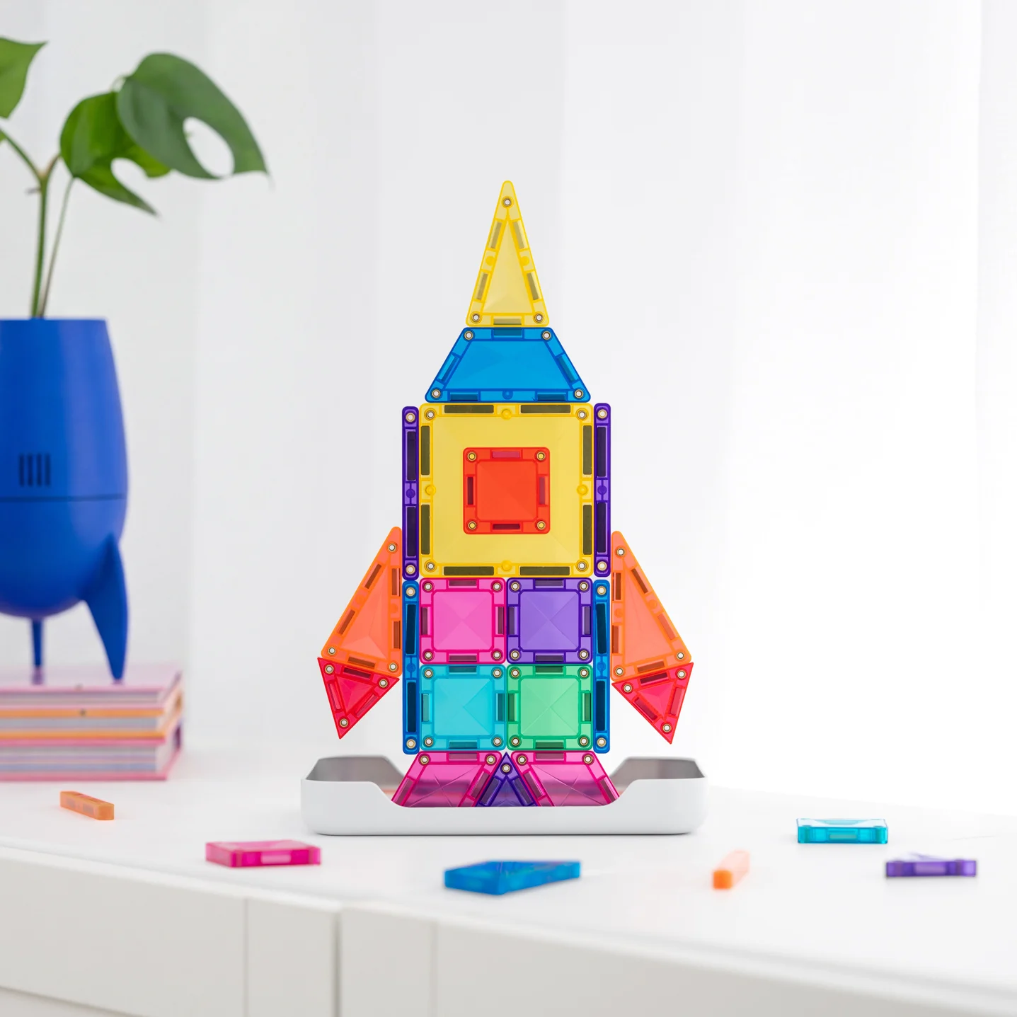 Connetix Magnetne pločice - Mini Travel Set (32 komada) - Slika 11