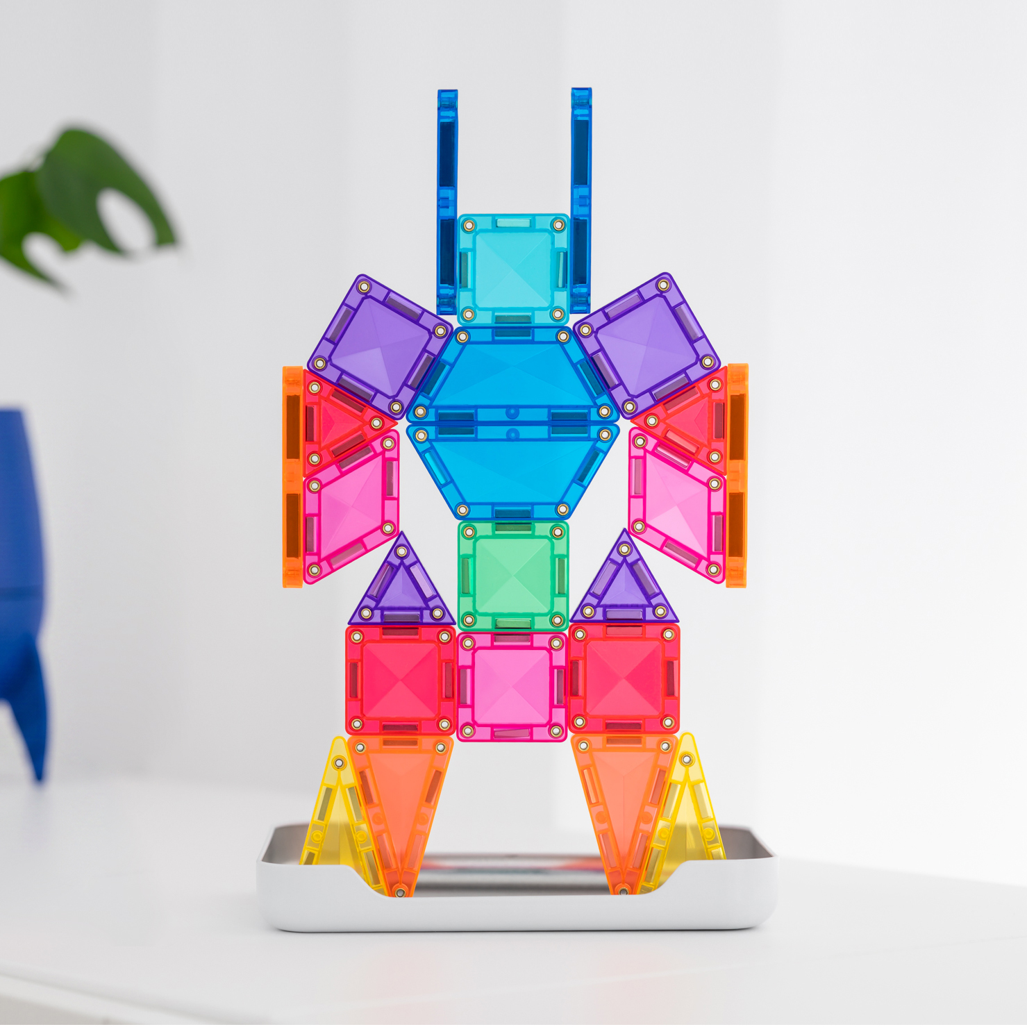 Connetix Magnetne pločice - Mini Travel Set (32 komada) - Slika 2