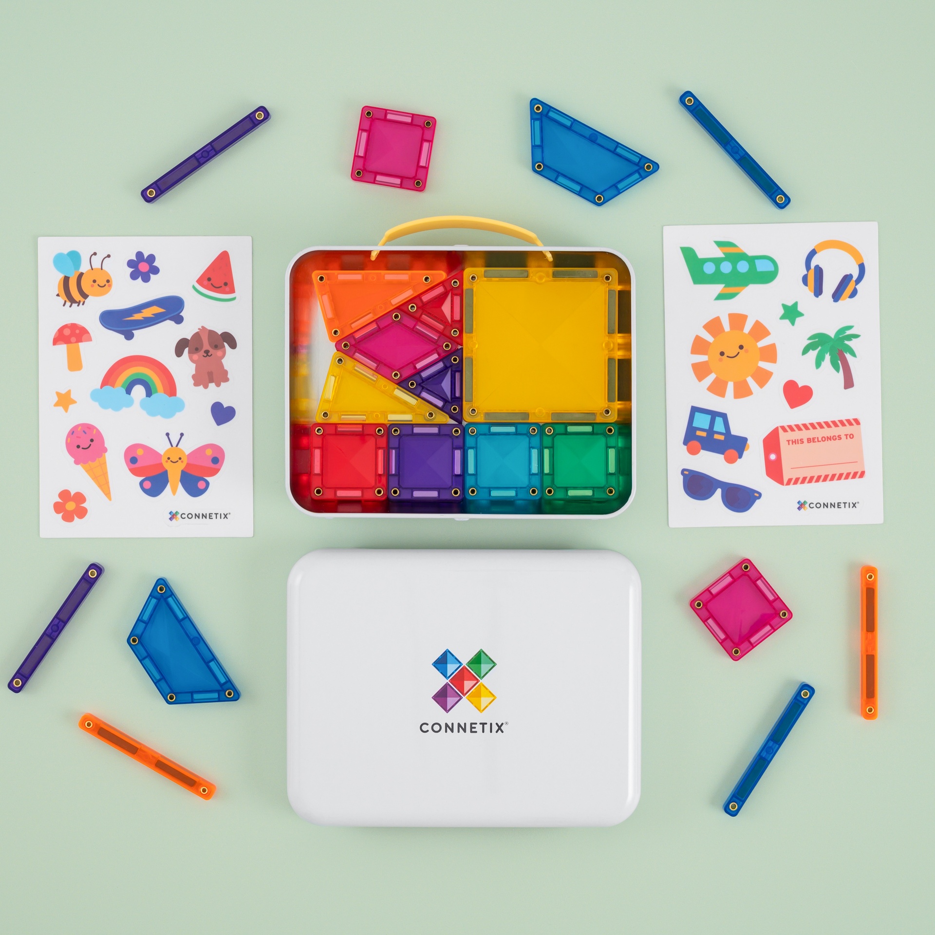 Connetix Magnetne pločice - Mini Travel Set (32 komada) - Slika 8