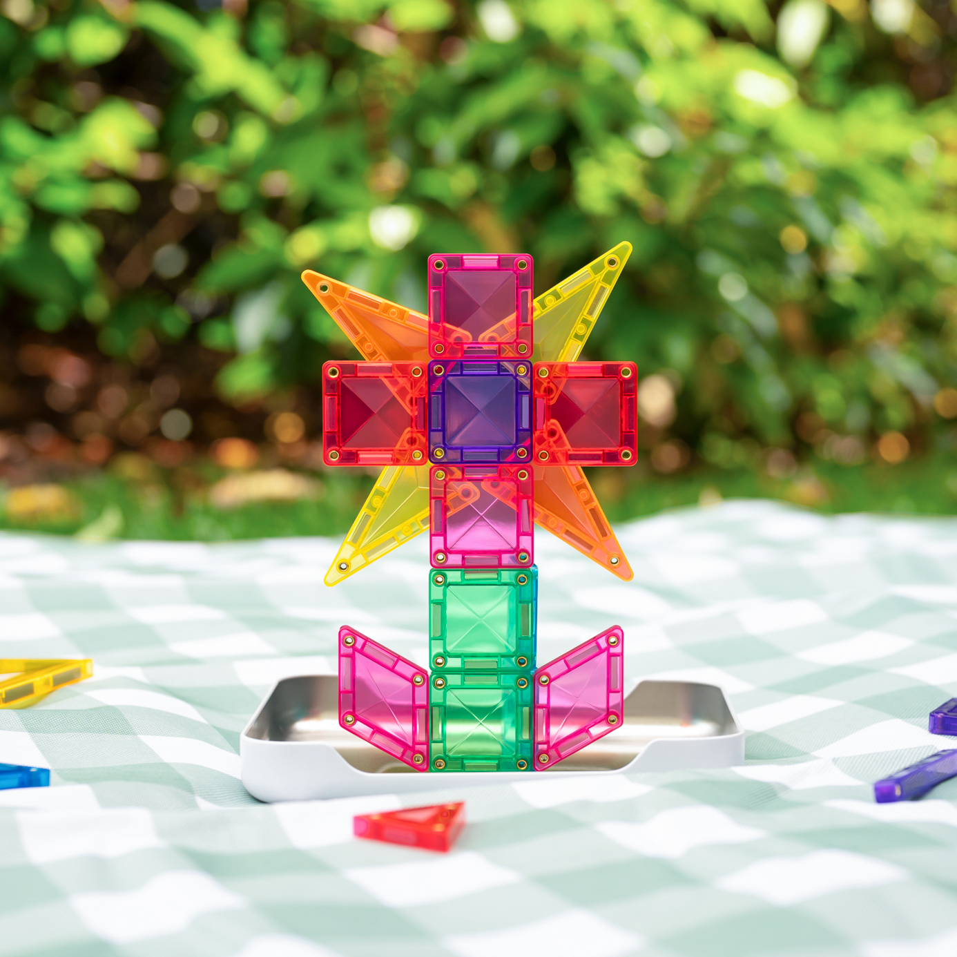 Connetix Magnetne pločice - Mini Travel Set (32 komada) - Slika 7