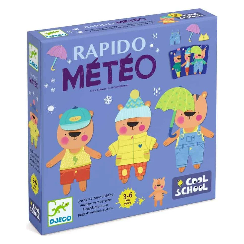 DJECO Društvena igra - Rapido Mateo