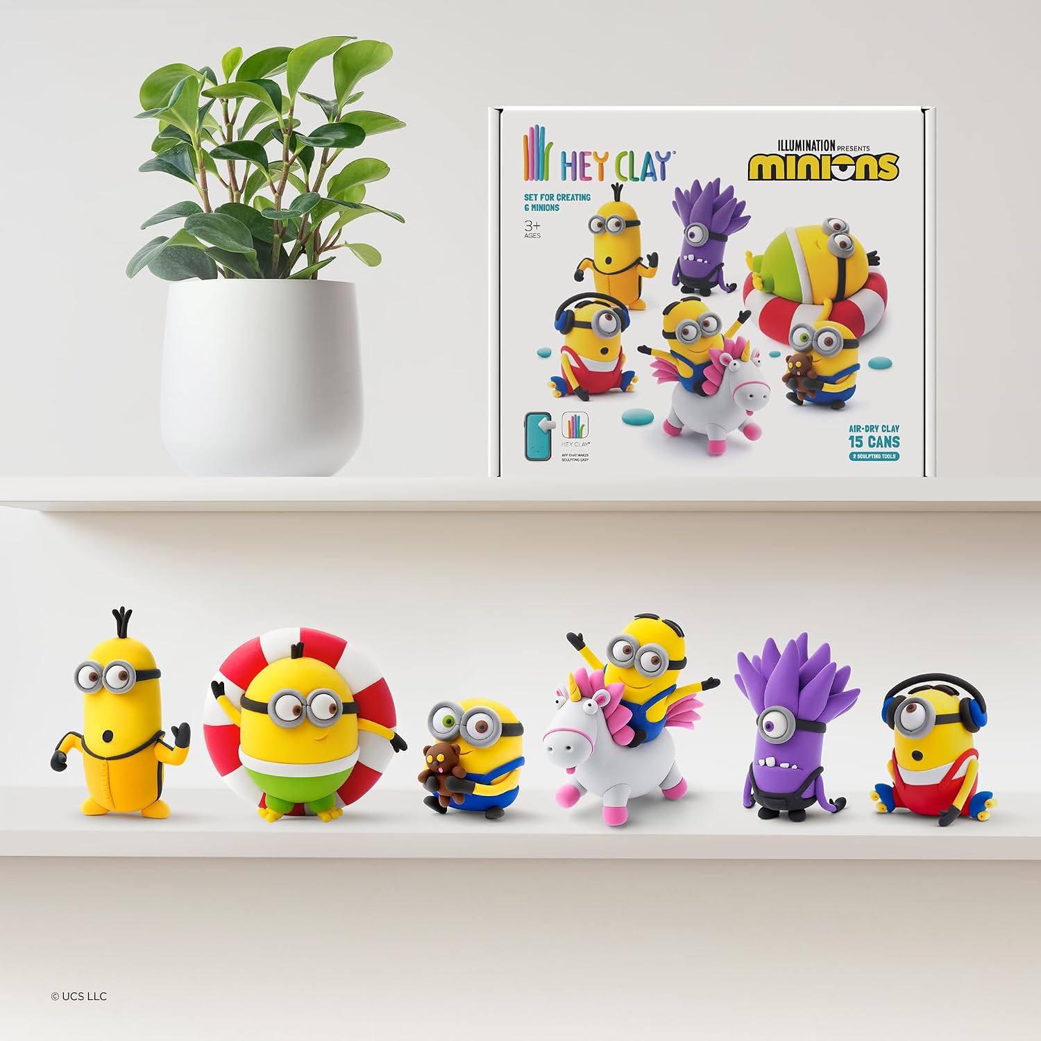 Hey Clay kreativni set - Minioni - Slika 8
