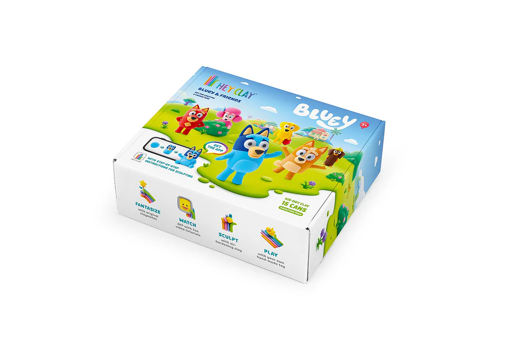 Hey Clay kreativni set - Bluey & Friends - Slika 3