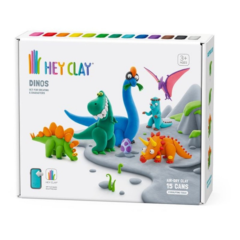 Hey Clay kreativni set - Dinosauri