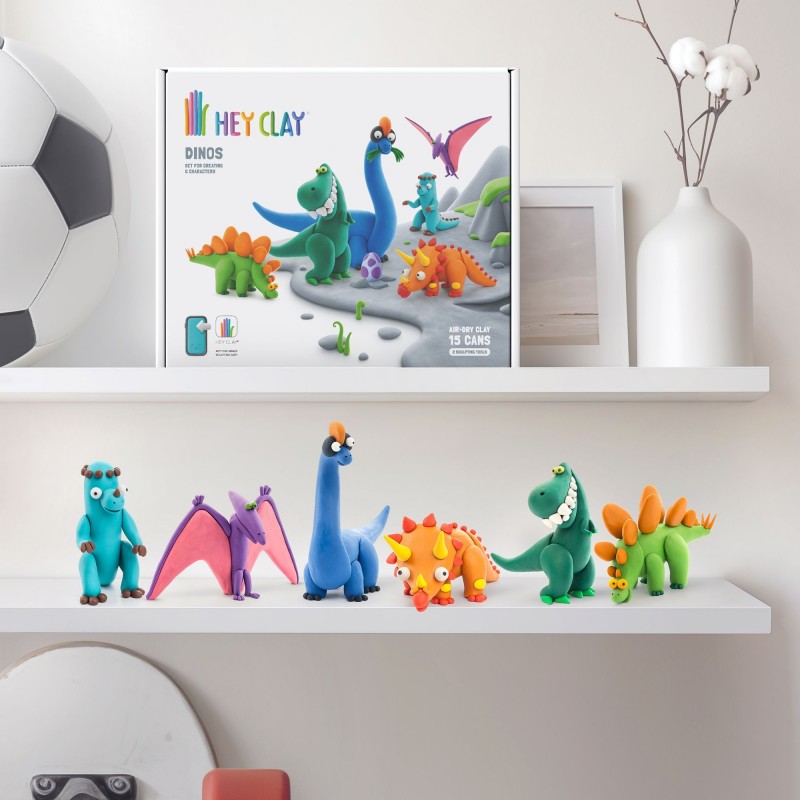 Hey Clay kreativni set - Dinosauri - Slika 8