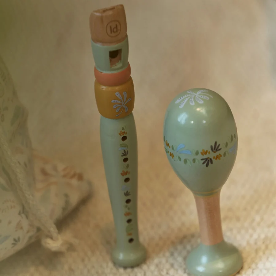 Little Dutch Set muzičkih instrumenata - Safari Friends Green - Slika 3