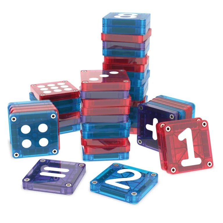 Magna-Tiles MicroMags Magnetne pločice - Učenje brojeva (56 dijelova) - Slika 8