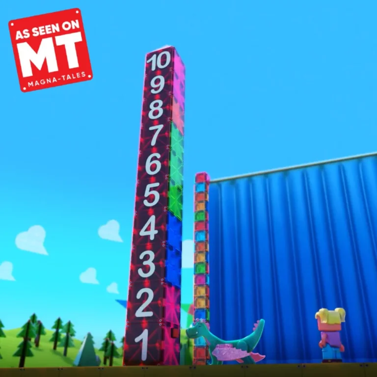 Magna-Tiles MicroMags Magnetne pločice - Učenje brojeva (56 dijelova) - Slika 9